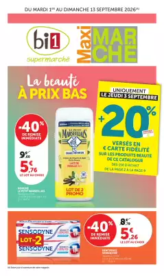 Maximarché (valable jusqu'au 13-09)