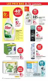 Catalogue Bi1 page 24: Swiffer SYSTEME ANTI POUSIERE €3,54, Le Trèfle Papier toilette €8,99