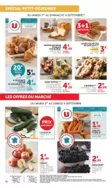 Catalogue Bi1 page 30: Gourmelines ou tresses €2,99, Brioche ou Gâche €4,49