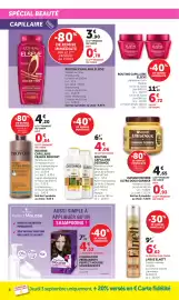 Catalogue Bi1 page 8: L'ORÉAL Elnett €6,62, GARNIER MASQUE REMÈDE ULTRA DOUX €4,65