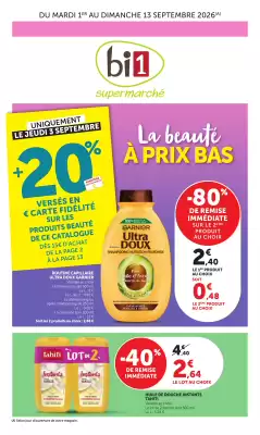 Bi1 (valable jusqu'au 13-09)
