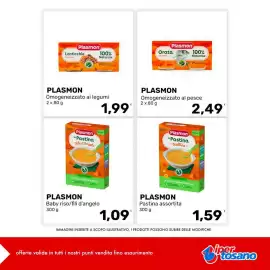 Volantino Iper Tosano settimana 36 Pagina 1: Plasmon Baby riso/fili d'angelo €1,09, Plasmon Pastina assortita €1,59