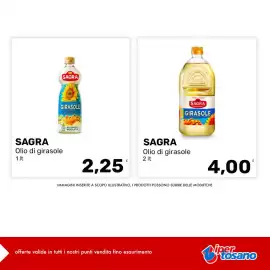 Volantino Iper Tosano settimana 36 Pagina 2: Sagra olio di girasole €4,00, Sagra olio di girasole €2,25