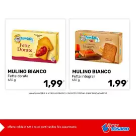 Volantino Iper Tosano settimana 36 Pagina 5: Mulino Bianco Fette integrali €1,99, Mulino Bianco Fette Dorate €1,99