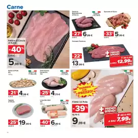Volantino Carrefour Pagina 10: Pollo Quarto Posteriore Aia €4,73, Salsiccia Naturalmente di Norcia €6,89