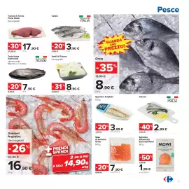 Volantino Carrefour Pagina 11: Cefalo €3,90, Sgombro Grigliato €3,99