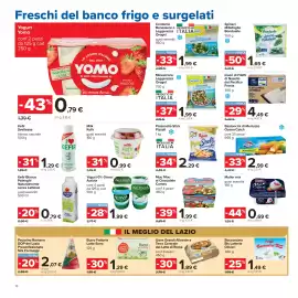 Volantino Carrefour Pagina 16: Bastoncini di Merluzzo Ocean Catch €2,99, Muu Muu al Cioccolato Cameo €1,99