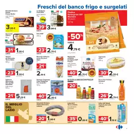 Volantino Carrefour Pagina 17: Latte UHT Torre in Pietra parzialmente scremato €0,89, Latte UHT Elledi €1,19