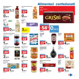 Volantino Carrefour Pagina 23: Mais Bonduelle €1,99, Salsa BBQ Top Down Heinz €1,99