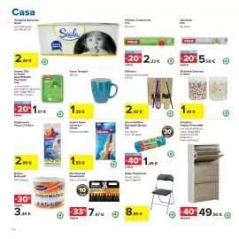 Volantino Carrefour Pagina 34: Tazza Terraglia €1,39, Guanti Super Universal Vileda €1,59