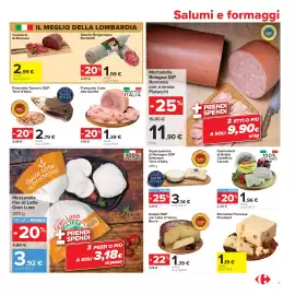 Volantino Carrefour Market Pagina 11: Salame Bergamasco Bortolotti €1,99, Prosciutto Cotto Alta Qualità €1,39