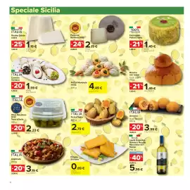 Volantino Carrefour Market Pagina 12: Olive Nocellara DOP Terre d'Italia €2,23, Fichi d'India €2,79