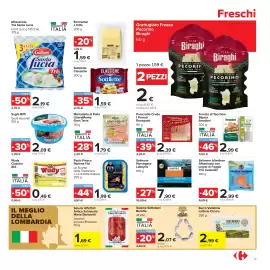 Volantino Carrefour Market Pagina 13: Grattugiato Fresco Pecorino Biraghi €2,00, Salame Settenani Beretta €2,07