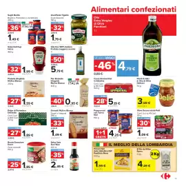 Volantino Carrefour Market Pagina 15: Pan Bauletto Integrale Mulino Bianco €0,95, Piadelle Sfogliate Mulino Bianco €1,59