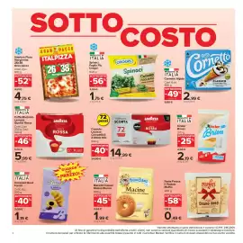 Volantino Carrefour Market Pagina 2: Capsule Lavazza compatibili A Modo Mio €14,99