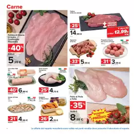 Volantino Carrefour Market Pagina 8: Linea Bon Roll Aia €6,89, Pollo Quarto Posteriore Aia €4,73