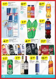 Folheto Spar Página 7: Johnnie walker red label whisky scotch €15,99, Vinho casal garcia verde branco €2,99