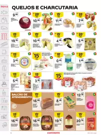 Folheto Continente semana 36 Página 14: Queijo fresco vaca original magro santiago pequeno €0,69, Queijo fresco da marca tété
