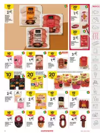 Folheto Continente semana 36 Página 15: Linguiça corrente damatta €2,29, Izidoro 9 charcuterie €1,99