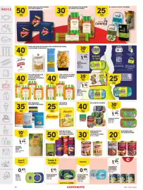 Folheto Continente semana 36 Página 20: Massas hípicas laços lírios e conchas da marca milaneza