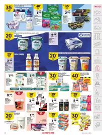 Folheto Continente semana 36 Página 29: Iogurtes s/lactose da marca mimosa, Iogurte líquido proteína mimosa €1,69