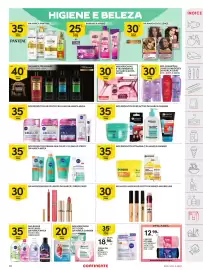 Folheto Continente semana 36 Página 39: Nos champôs e condicionadores da marca elvive, Creme dia nivea epigenetics €18,90