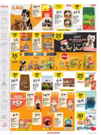 Folheto Continente semana 36 Página 46: Alimento Humido P/ Cão Uppy Natur €5,84, Alimento seco p/ cão ultima €25,97