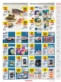 Folheto Continente semana 36 Página 5: Bife de atum albacora congelado €14,99, Caldeirada de peixe continente €4,99