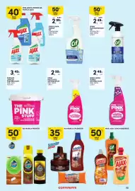 Folheto Continente | Limpeza do Lar Página 15: Splendor cera acrílica, The pink stuff €2,99