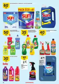 Folheto Continente | Limpeza do Lar Página 16: Detergentes manuais p/ loiça da marca super pop