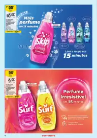 Folheto Continente | Limpeza do Lar Página 4: Surf detergente para a roupa ciclos curtos €9,99