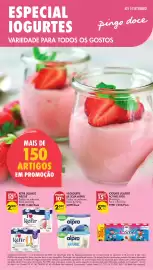 Folheto Pingo Doce | Especial Iogurtes Página 1: Kéfir líquido Nestlé €2,99, Vegegurte de soja alpro €2,69