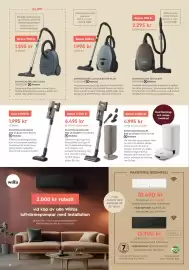 Electrolux Home reklamblad Sida 10: SKAFTDAMMSUGARE 600 CLEAN EP61CB21WG €1.995,00, DAMMSUGARE 700 SILENT EB71U1WB €2.295,00