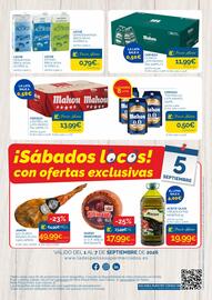 Folleto Supermercados La Despensa semana 36 Página 4: Mahou 5 Estrellas €13,99, Mahou cerveza tostada 0,0 €0,50
