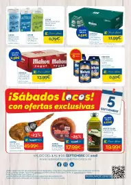 Folleto Supermercados La Despensa semana 36 Página 4: Mahou 5 Estrellas €13,99, Mahou cerveza tostada 0,0 €0,50
