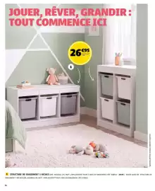 Catalogue GiFi page 14: STRUCTURE DE RANGEMENT 3 NICHES €26,95
