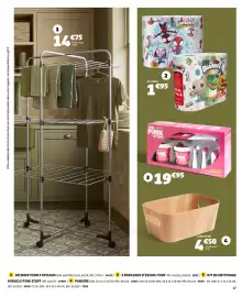 Catalogue GiFi page 17: KARTIKA Papier toilette €1,95, Star Drops The Pink Stuff €9,50