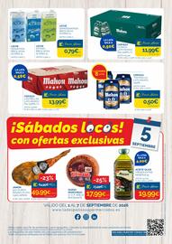 Folleto Cash Ecofamilia semana 36 Página 4: Mahou 5 Estrellas €13,99, Mahou cerveza tostada 0,0 €0,50