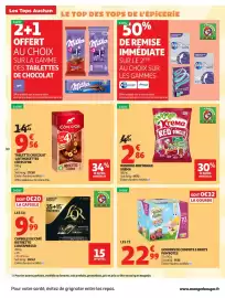 Catalogue Auchan page 10: Krema BONBONS RED'DINGUE €2,86, Pom'Potes Gourdes de compote 5 fruits €22,99