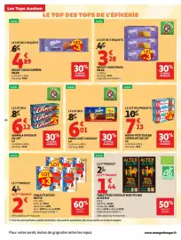 Catalogue Auchan page 14: PRINCE GOÛT CHOCOLAT €6,01, LU Granola Chocolat au lait €6,12
