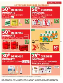 Catalogue Auchan page 15: Teisseire Fruit Shoot Tropical €2,12