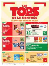 Catalogue Auchan page 2: DR OETKER PIZZA 4 FROMAGES RISTORANTE €4,99, Auchan Steaks Hachés Pur Bœuf €14,21