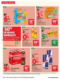 Catalogue Auchan page 20: Coca-Cola Original €9,64, FANTA ORANGE €1,62