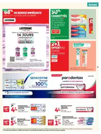 Catalogue Auchan page 33: SENSODYNE Dentifrice Répare et Protège Blancheur €4,79