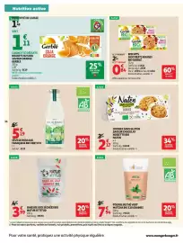 Catalogue Auchan page 38: NATUR ATTITUD BAIES DE GOJI SÉCHÉES BIO €3,99, 110 GRAINES Poudre de thé vert Matcha €7,94