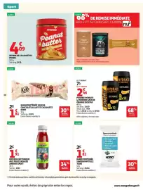 Catalogue Auchan page 40: Koro Barre protéinée €1,81, ANDROS SPORT BOISSON ISOTONIQUE €1,91