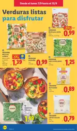 Catálogo Lidl semana 37 Página 14: Freshona ajo troceado €0,89, Freshona judías verdes planas €1,25