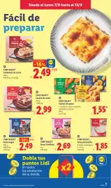 Catálogo Lidl semana 37 Página 15: Chef Select snacks de queso €1,55, Chef Select Canelones de carne €2,49