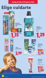 Catálogo Lidl semana 37 Página 30: Dentalux seda / cinta dental €1,52, Dentalux enjuague bucal €1,29
