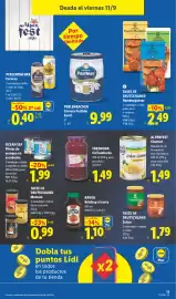 Catálogo Lidl semana 37 Página 37: Taste of Deutschland Hamburguesas €2,49, Alpenfest chucrut €1,49